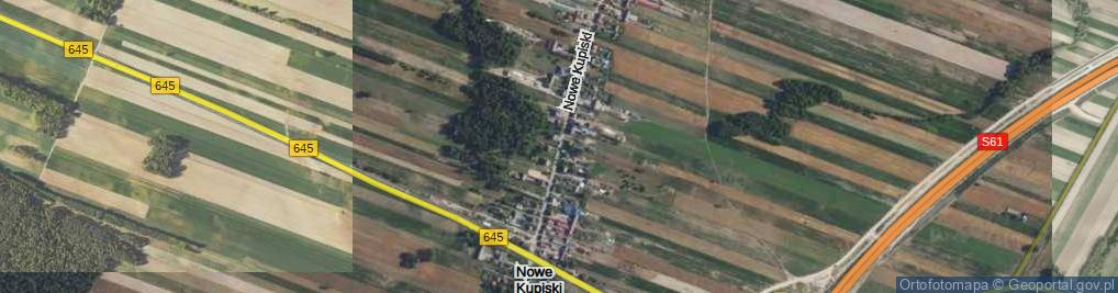 Zdjęcie satelitarne Nowe Kupiski ul.